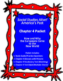 Social Studies Alive! America's Past Chapter 4 Packet