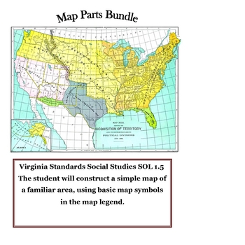 Preview of Social Studies: All about Maps Packet