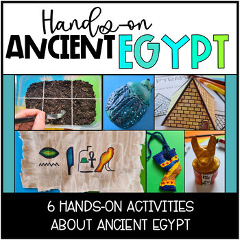 Preview of Social Studies Art Ancient Egypt Hands-on Activities 3rd,4th,5th Grade