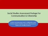 Social Studies Assessment Package for Communication and Ci