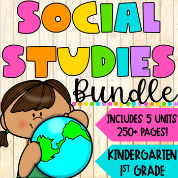 Preview of Social Studies BUNDLE Needs and Wants Spending and Saving Goods and Services