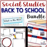 Social Studies Back to School Bundle