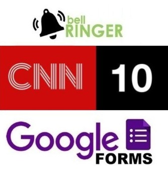 Preview of Social Studies Bell Ringers. Daily CNN10 Google Drive Forms! Fall Semester 2018