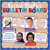 Social Studies Bulletin Board - Variety of Quotes, Individ