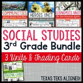 3rd Grade Social Studies 3 Unit Bundle | Communities | Eco