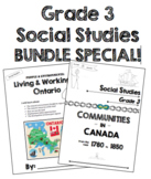 Social Studies Bundle - Both Units - Living Working Ontari