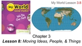 Social Studies Chapter 3 Lesson 8: Moving Ideas, People, & Things