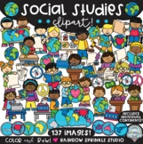 Social Studies Clipart MEGA Set!