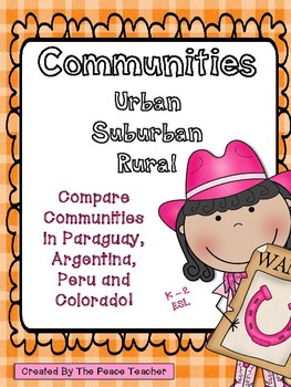 Preview of Communities: Urban, Suburban, Rural - In South America and Colorado!