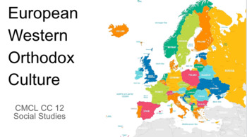 Preview of Social Studies - Comparative Cultures - CC12 - European/ Western/ Orthodox Cultu