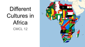 Preview of Social Studies - Comparative Cultures - Different Cultures in Africa