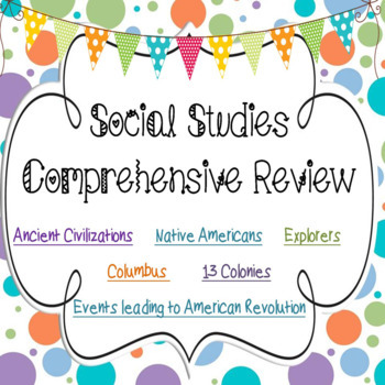 Preview of Social Studies Comprehensive Review (Ancient Civilization to Revolution)