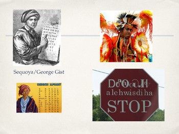 Preview of Social Studies & Cultural Diversity- Cherokee Native American Presentation