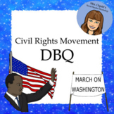 Civil Rights Movement DBQ - Printable and Google Ready!