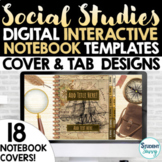 Social Studies Digital Interactive Notebook Templates Cove