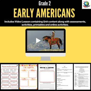 Preview of Social Studies - Early Americans Video Package for Grade 2