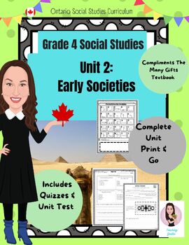 Preview of Social Studies. Early Societies. Grade 4. Many Gifts. Full Unit 2