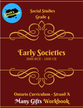 Preview of Social Studies - Early Societies - Grade 4 Workbook