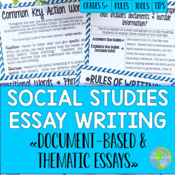 how to start an essay for social studies