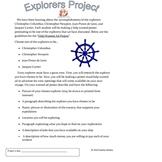 Social Studies: Explorer: Help Wanted Ad Project