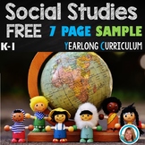 Social Studies K-1 FREEBIE