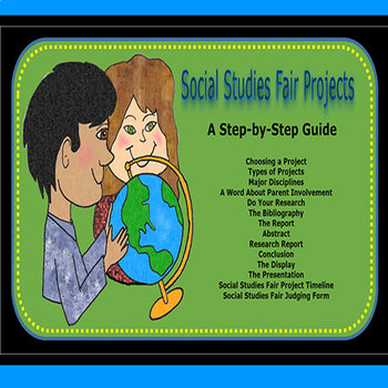 Preview of Social Studies Fairs: A Step-by-Step Guide - PowerPoint Version