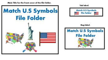 Preview of Social Studies File Folder Game Bundle