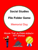 Social Studies File Folder: Memorial Day