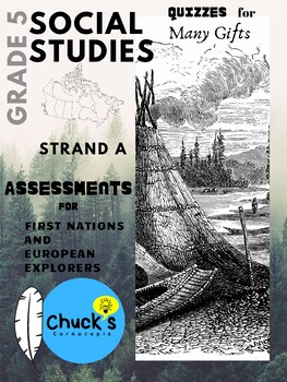 Preview of Social Studies - First Nations and European Explorers - Assessments for Grade 5