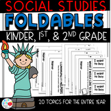 Social Studies Foldables {20 Different Topics for the ENTI