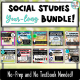 Social Studies Full-Year Curriculum BUNDLE (4th & 5th Grad