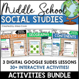 Digital 6th Grade Social Studies Activities | Google Classroom
