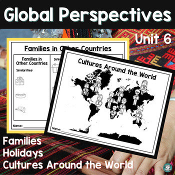 Preview of Social Studies Global Communities, Cultures of the World, Diversity, Culture - 6