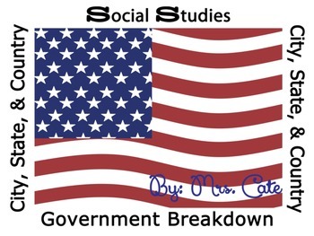 Preview of Social Studies Government Break Down