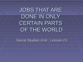 Social Studies - Grade 2 - Jobs