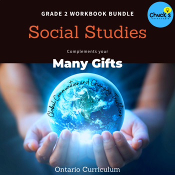 Preview of Social Studies - Grade 2 Workbook Bundle - Supports Many Gifts