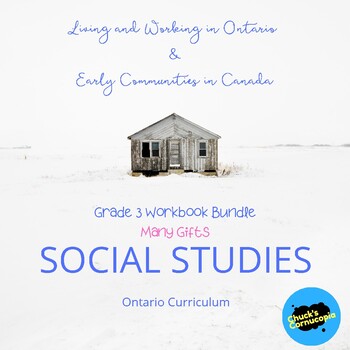 Preview of Social Studies - Grade 3 Workbook Bundle