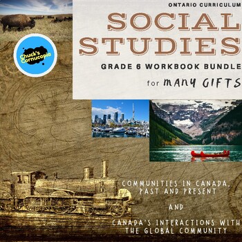 Preview of Social Studies - Grade 6 Workbook Bundle