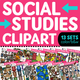Social Studies & History Clipart Bundle: Ancient Civilizat