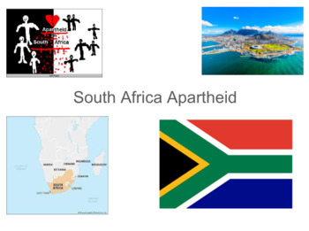 Preview of Social Studies - History - Humanities - South Africa Apartheid