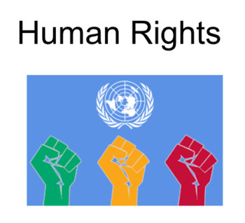Preview of Social Studies - Humanities - Human Rights