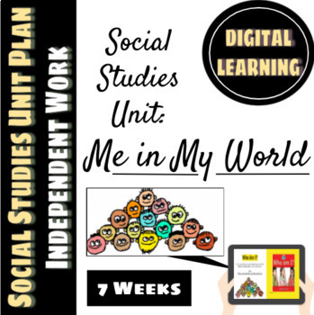 Preview of Social Studies Instructional Unit Plan Me in My World 