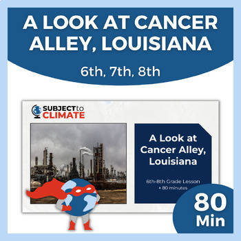 Preview of Social Studies | Interactive Map for Students | Cancer Alley