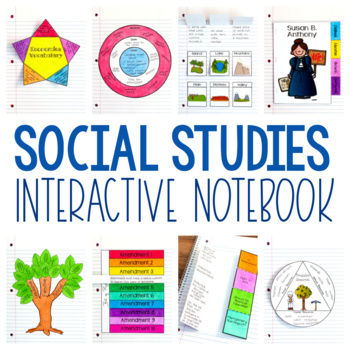 Find social studies interactive notebooks