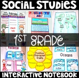 Social Studies Interactive Notebook 1st Grade