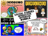 Social Studies Interactive Notebook Bundle-Grade 2