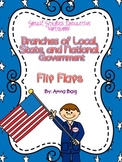 Social Studies Interactive Notebook Flip Flaps for Government