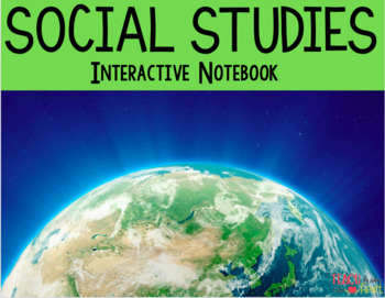 Preview of Social Studies Interactive Notebook (Maps)