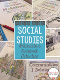 Social Studies Interactive Notebook Activities for the Ent
