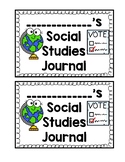 Social Studies Journal Cover